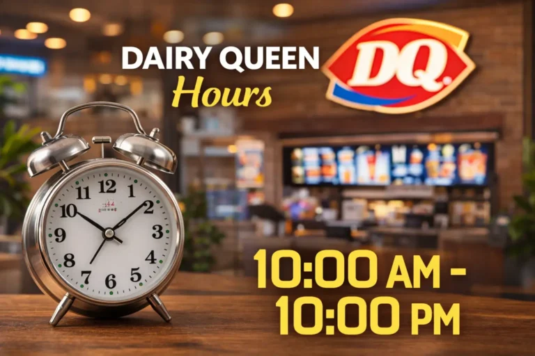 Dairy Queen Hours