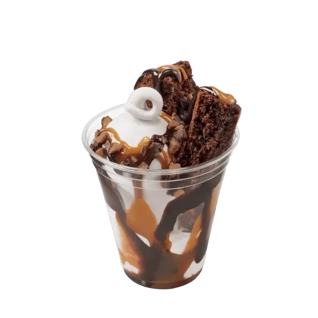 HEATH® Caramel Brownie Cupfection