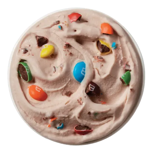 M&M'S® Milk Chocolate Candies Blizzard® Treat